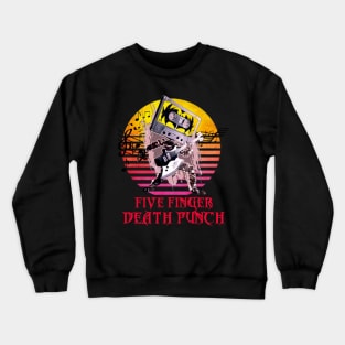 Five finger death punch vintage Crewneck Sweatshirt